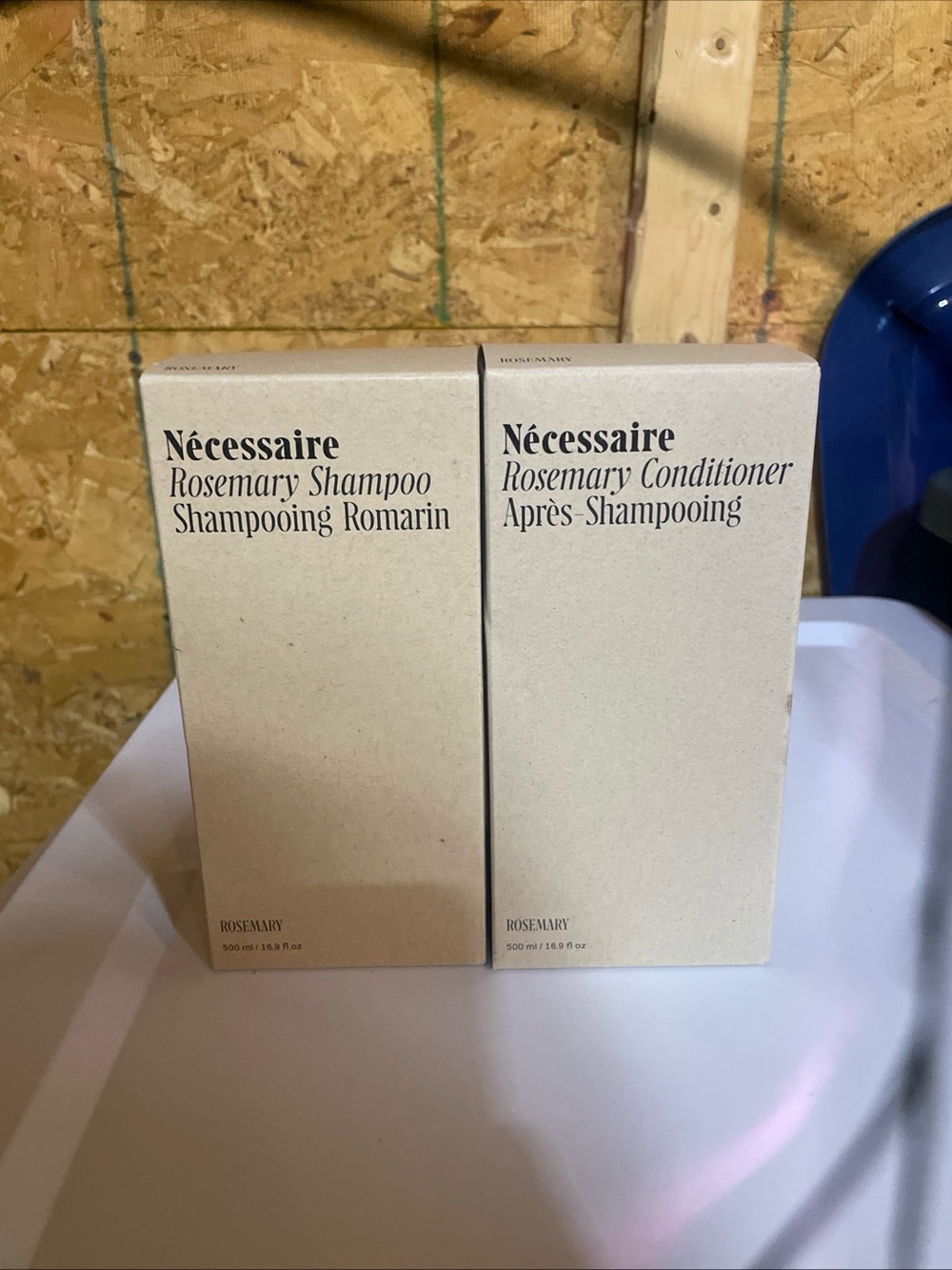 New Necessaire Rosemary Hair Duo -Shampoo and Conditioner 16.9 Oz